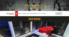 Desktop Screenshot of cleopatrasgentlemansclub.com.au